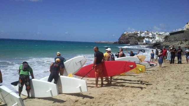 About to start Paddle Surf 